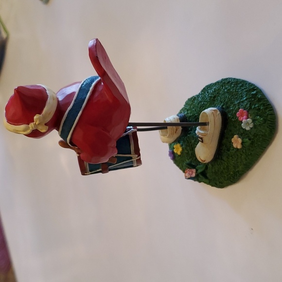 Russ berrie red bird with drum - Picture 2 of 4